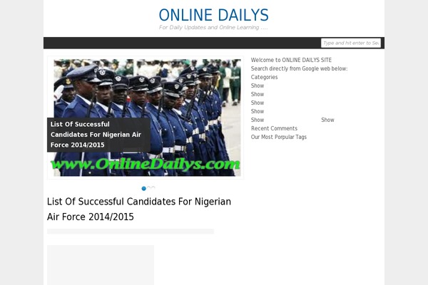 Site using Monarch plugin