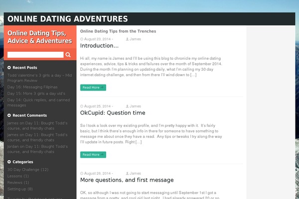 Alpha Forte theme site design template sample