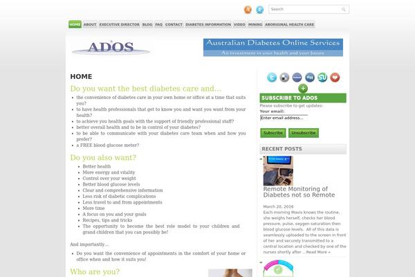 Ihealth theme site design template sample
