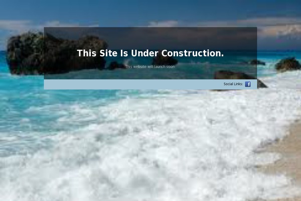 Site using Easy Coming Soon plugin