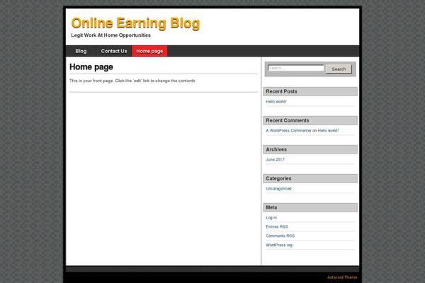onlineearningblog.com site used Hgw-whiteboard