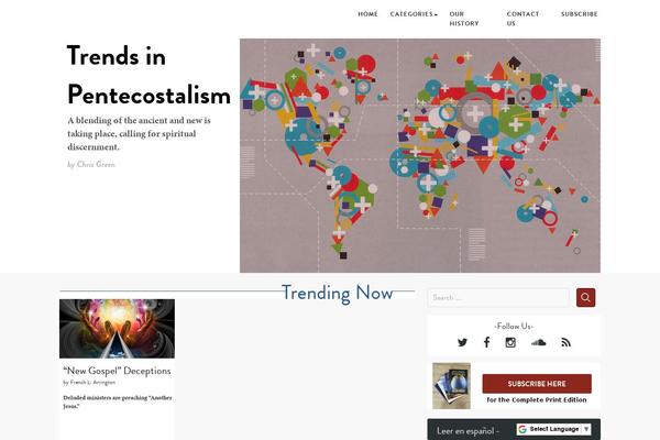 onlineevangel.org site used Evangel_new