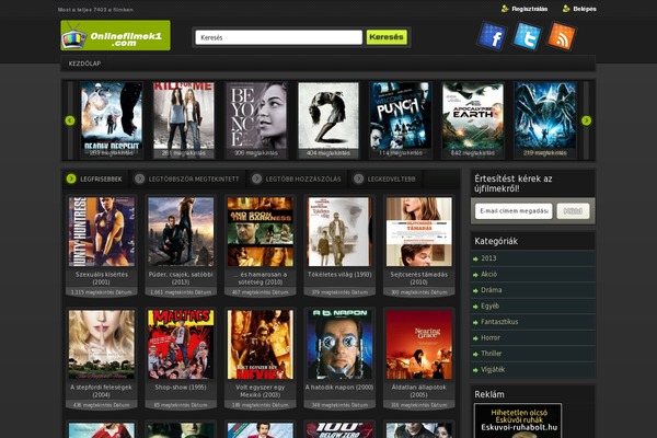 DooPlay theme site design template sample