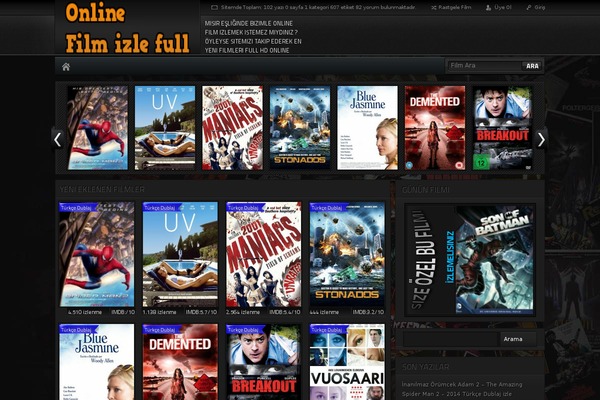 onlinefilmizlefull.com site used Tahamata v3