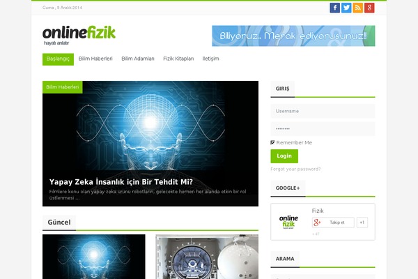 Journal theme site design template sample