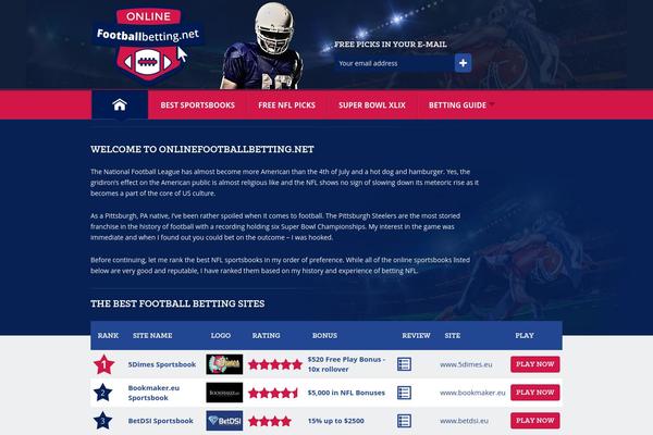onlinefootballbetting.net site used Ofb_theme