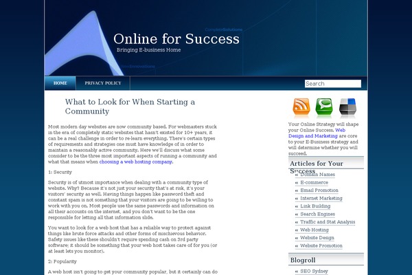 Twenty Fifteen theme site design template sample