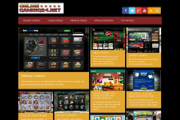 Surfarama theme site design template sample