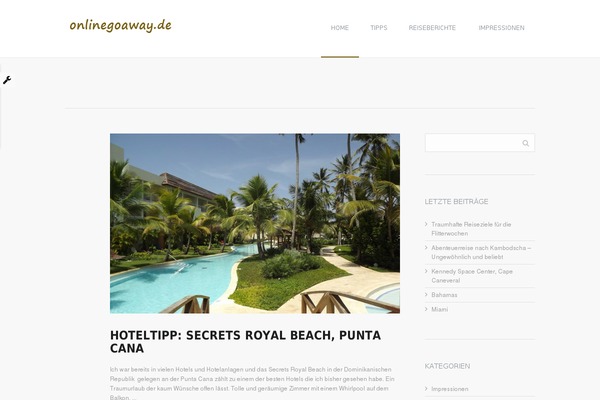 Almera theme site design template sample