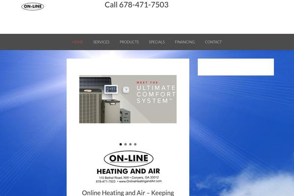 Site using Genesis Simple Page Sections plugin