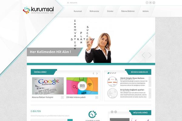 TrendKurumsal29 theme websites examples