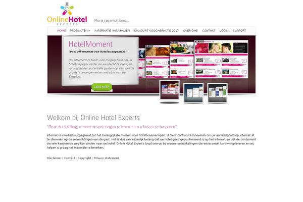 SimplePress theme site design template sample