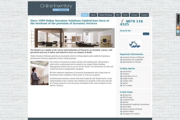 Shades of Blue theme site design template sample