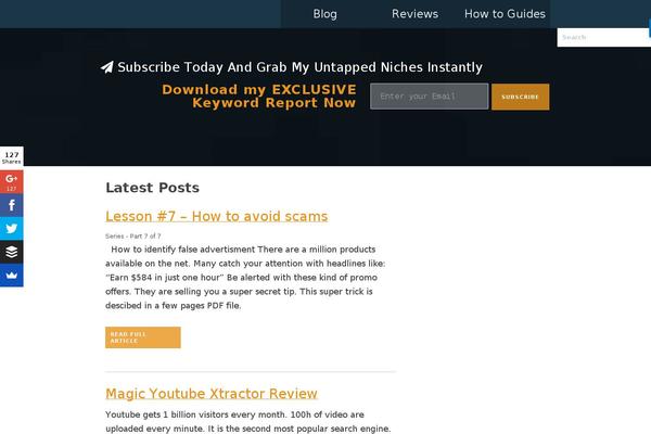 Site using WP Product Review plugin