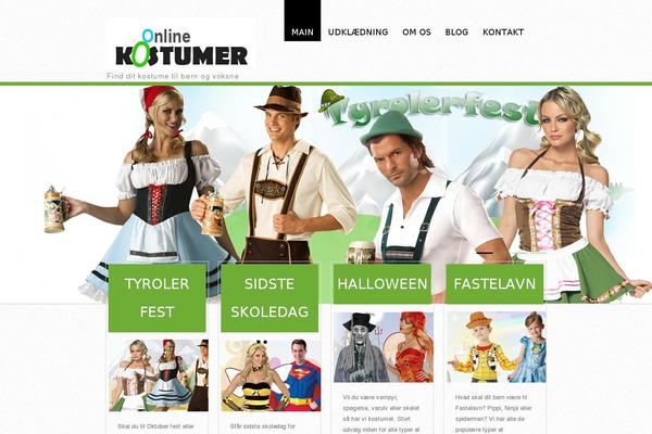 onlinekostumer.dk site used Theme1659