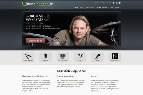 Site using Vibe-shortcodes plugin