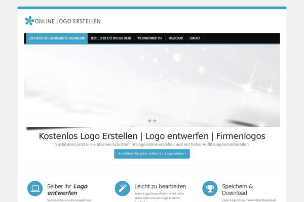 BlogArise theme site design template sample