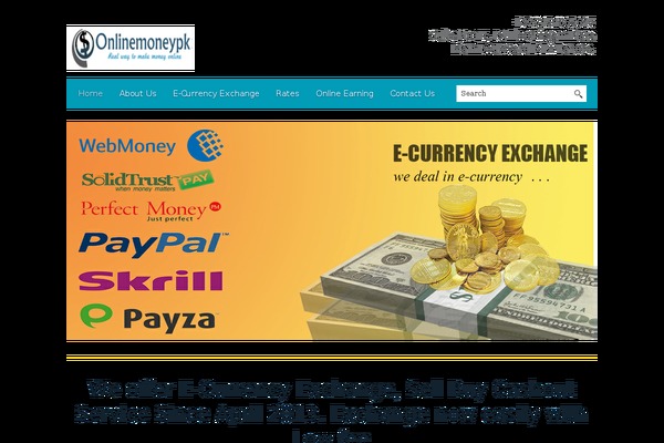 onlinemoneypk.com site used BlackBird