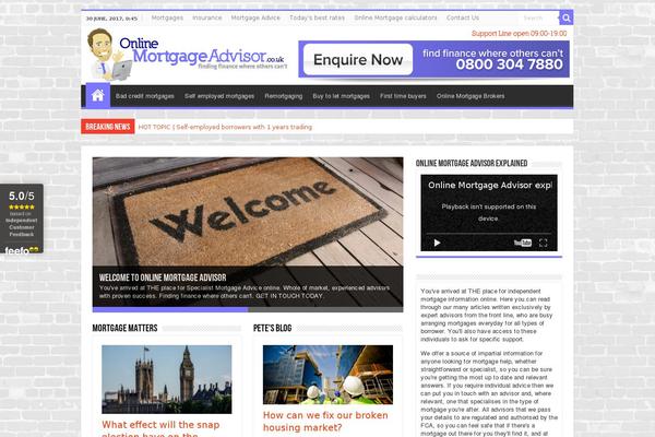 onlinemortgageadvisor.co.uk site used Oma