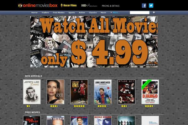 Noxe theme site design template sample