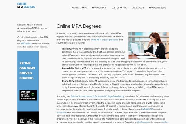 onlinempadegrees.com site used Twoyou