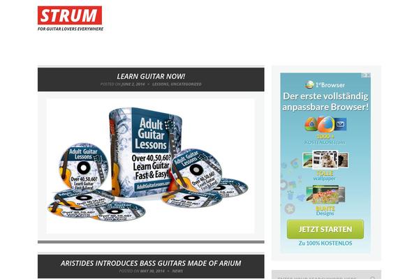 Cafe theme site design template sample