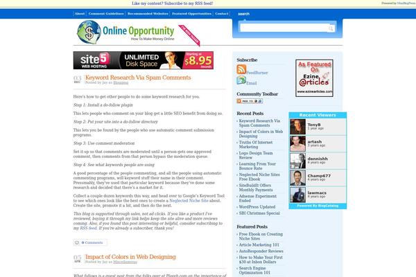 Bloggingpro_wr theme site design template sample