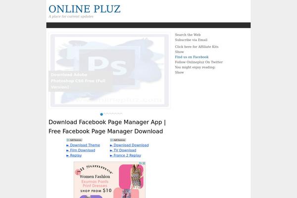 Bam theme site design template sample