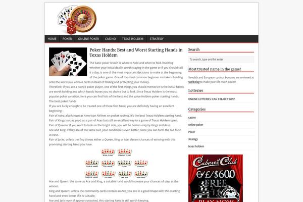 Mh_magazine_lite theme site design template sample
