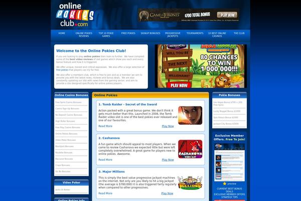 Custom theme site design template sample