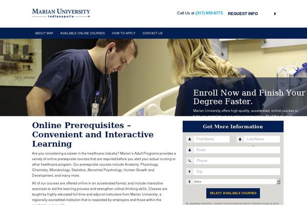 Site using Max Mega Menu plugin
