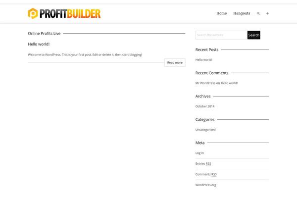 PB Theme theme site design template sample