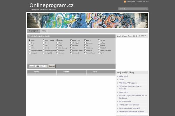 Panorama theme site design template sample