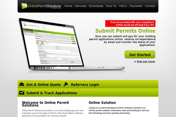 Site using Easy Modal plugin