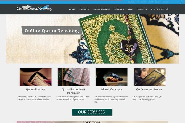 WPLMS theme site design template sample