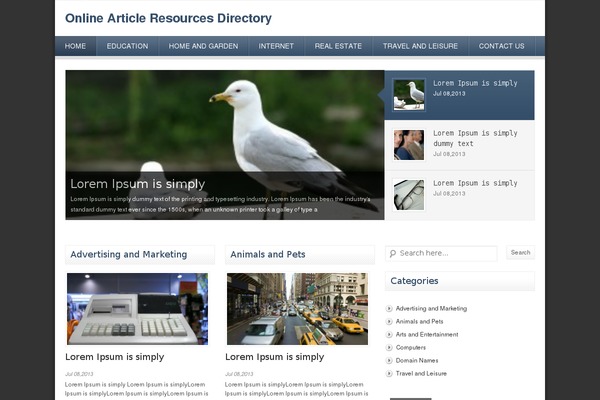Site using Email newsletter plugin