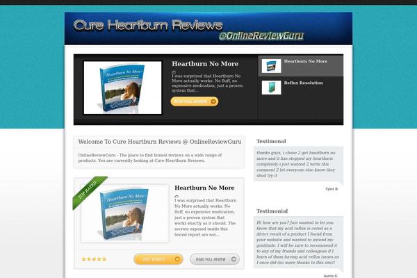 Proreview theme site design template sample