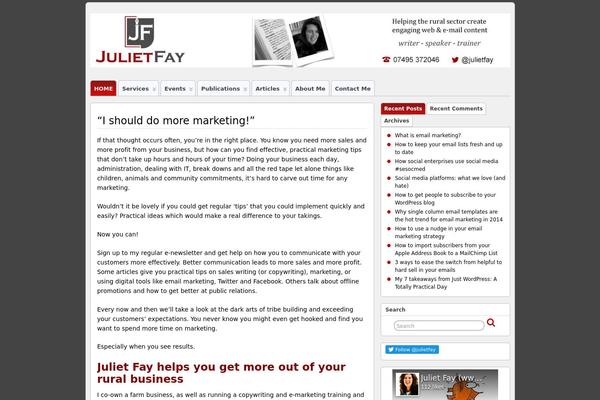 Suffusion theme site design template sample