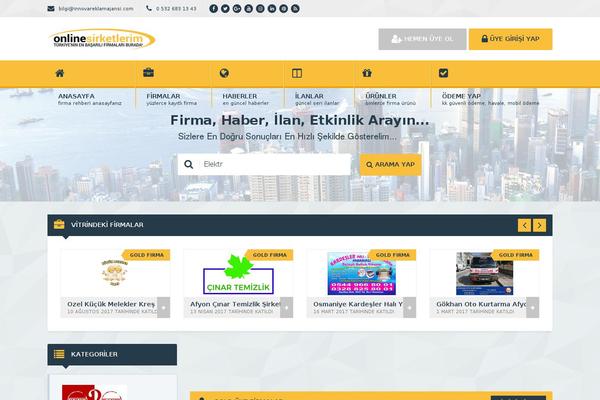 onlinesirketlerim.com site used Wpfirma
