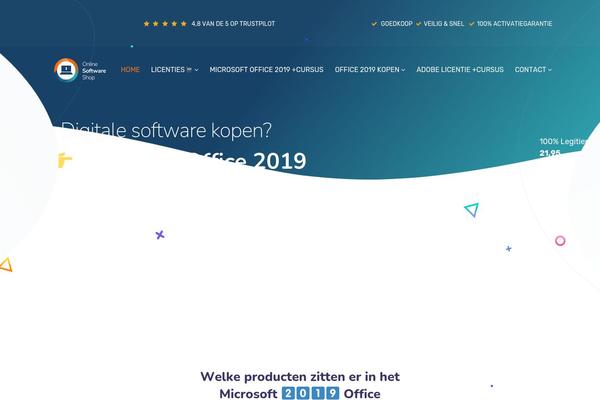 Ewebot theme site design template sample