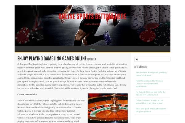 Summit Lite theme site design template sample