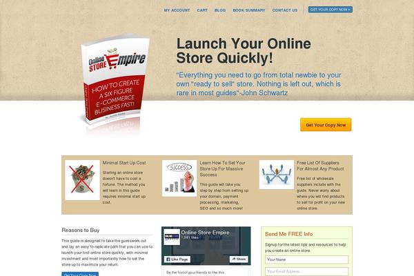 Supreme theme site design template sample