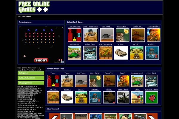 Arcademaster theme site design template sample