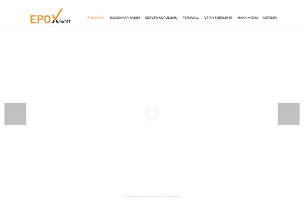 Industrial theme site design template sample