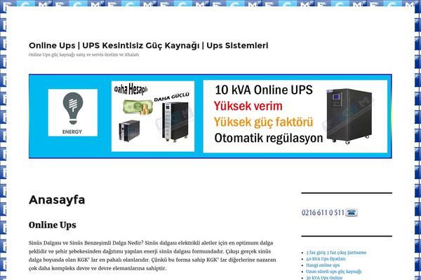 onlineupssistemleri.com site used Sansation
