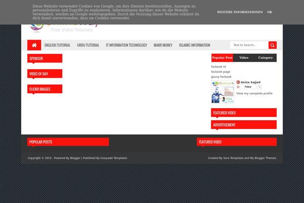 Reportage theme site design template sample
