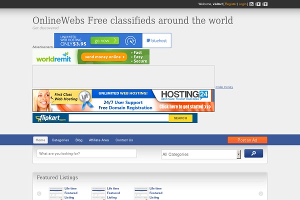 Site using Featured-ultimate plugin