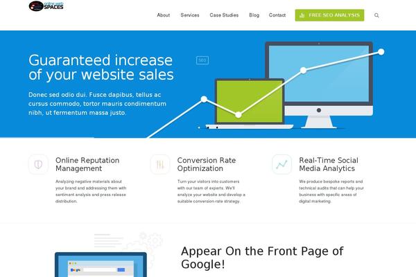 SEOWP theme site design template sample