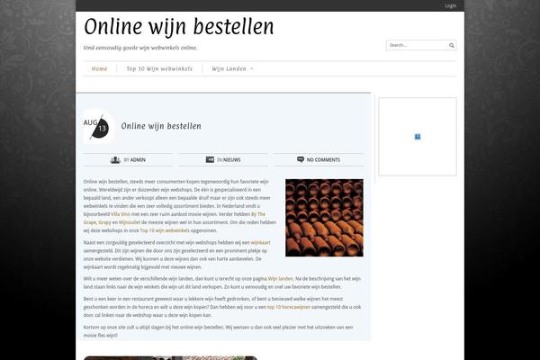 Maya theme site design template sample