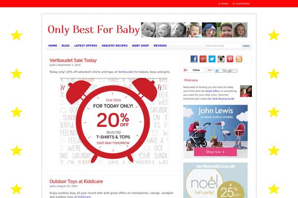 WP-Clear theme site design template sample